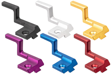 Revanchist Aluminum Left Hand Cocking Handle For Hi-Capa GBB Pistols Airsoft Series ( Black / Silver / Red / Gold / Blue / Purple )-Purple