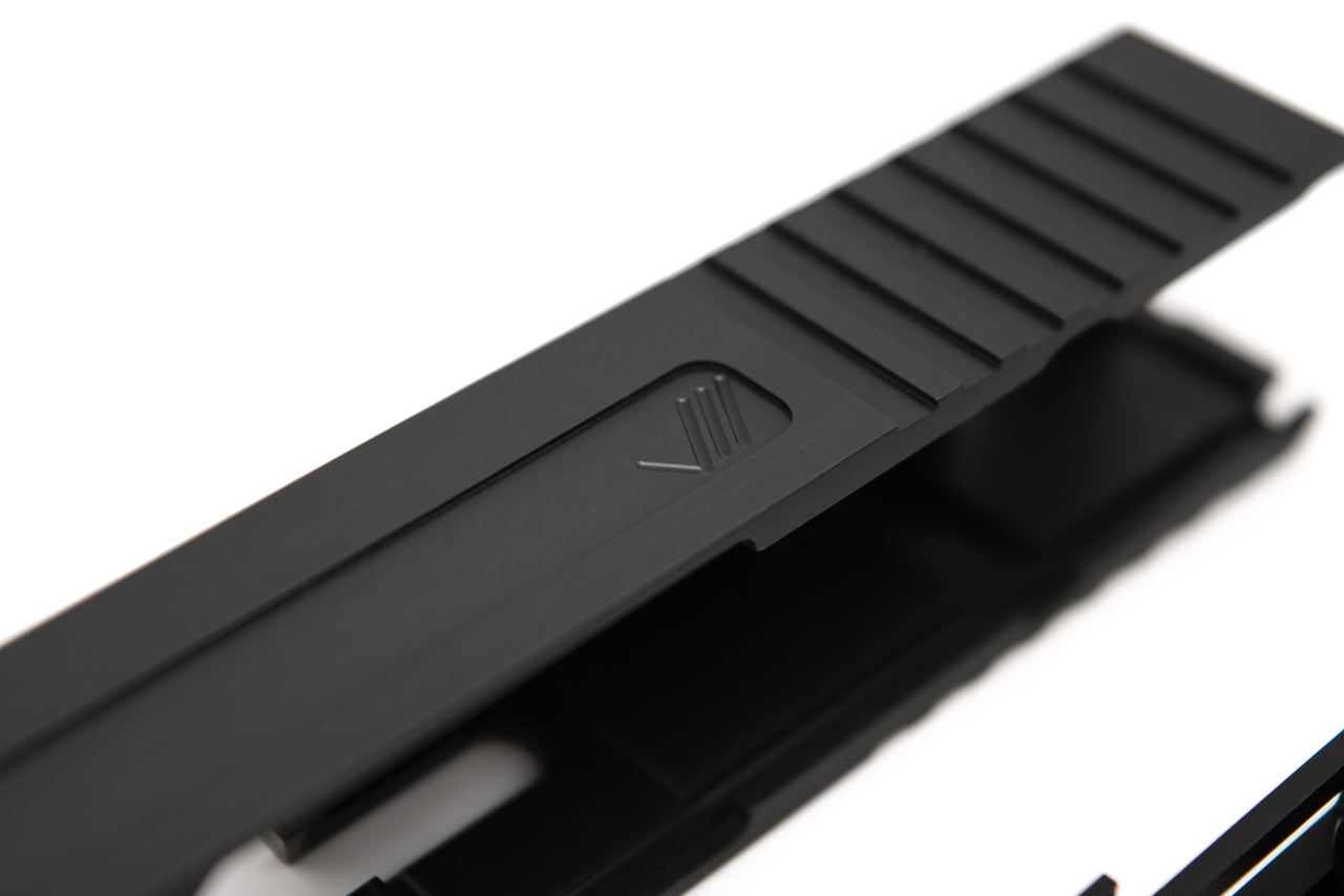 JagerWerks Officially Licensed F9 RMR Cut Slide Set For Tokyo Marui G Model TM G17 Gen3 ( Black )