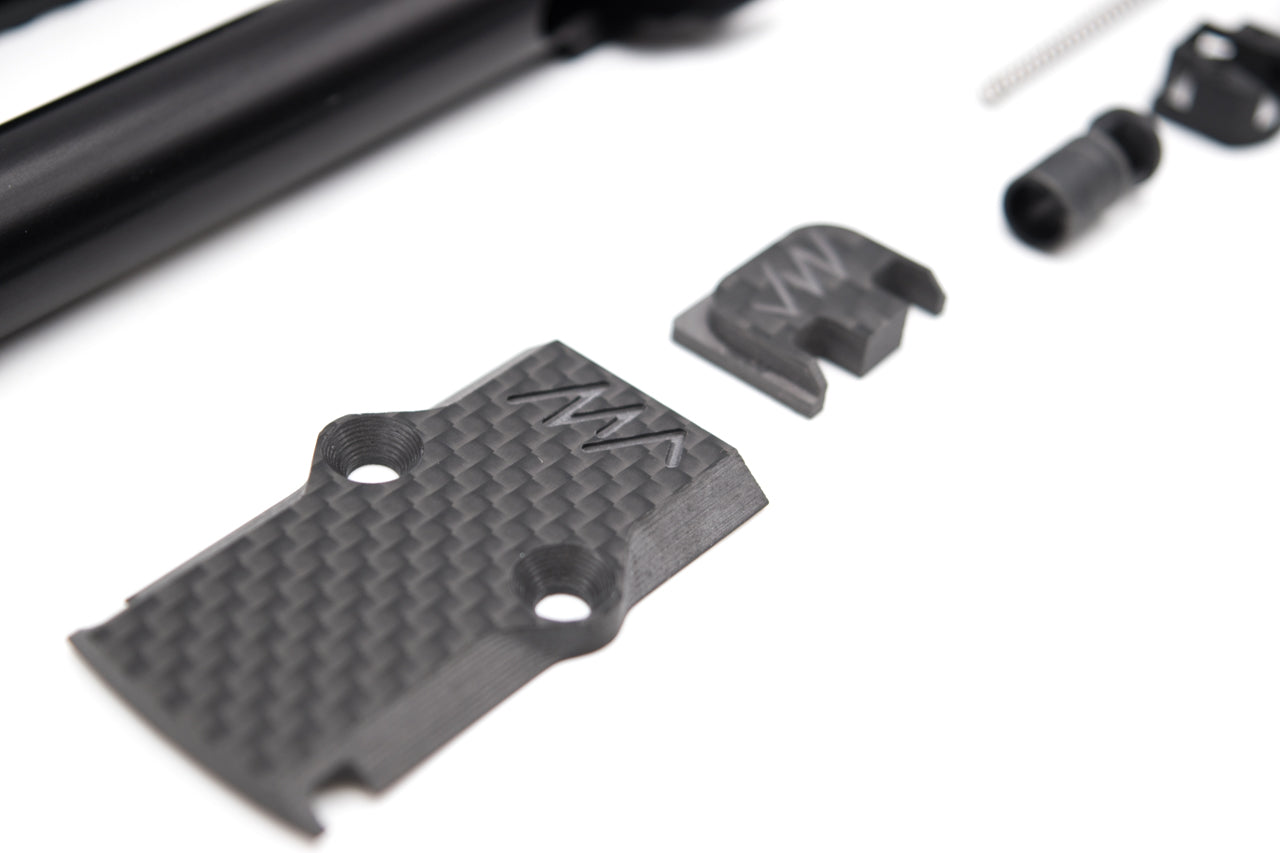 JagerWerks Officially Licensed F9 RMR Cut Slide Set For Tokyo Marui G Model TM G17 Gen3 ( Black )