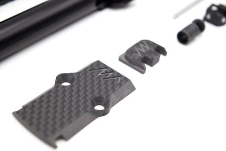 JagerWerks Officially Licensed F9 RMR Cut Slide Set For Tokyo Marui G Model TM G17 Gen3 ( Black )