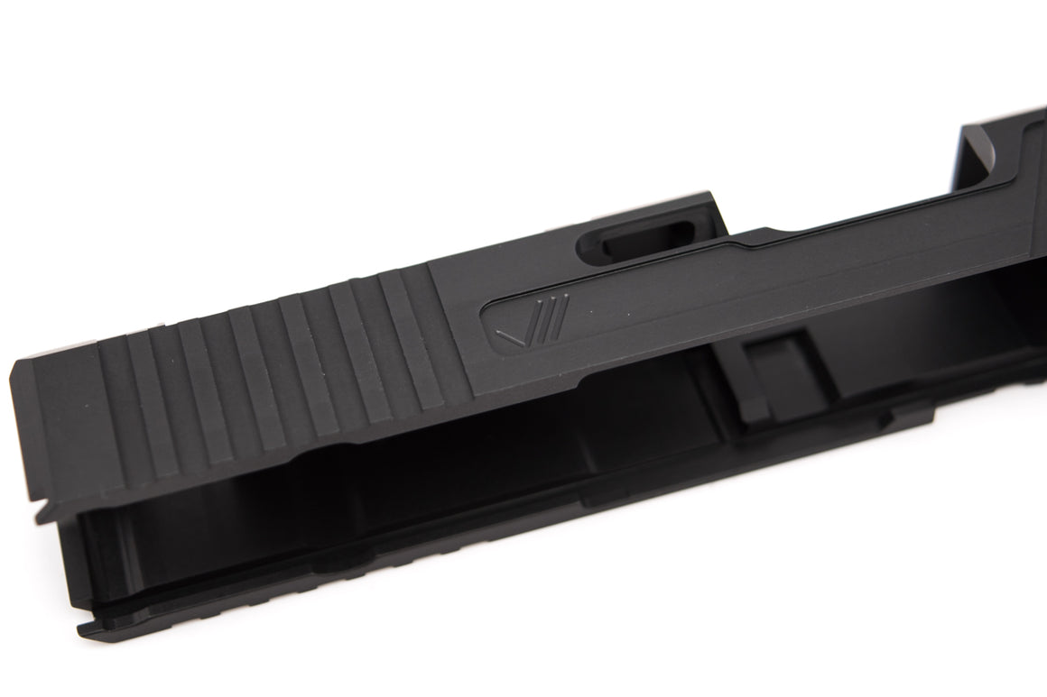 JagerWerks Officially Licensed F9 RMR Cut Slide Set For Tokyo Marui G Model TM G17 Gen3 ( Black )