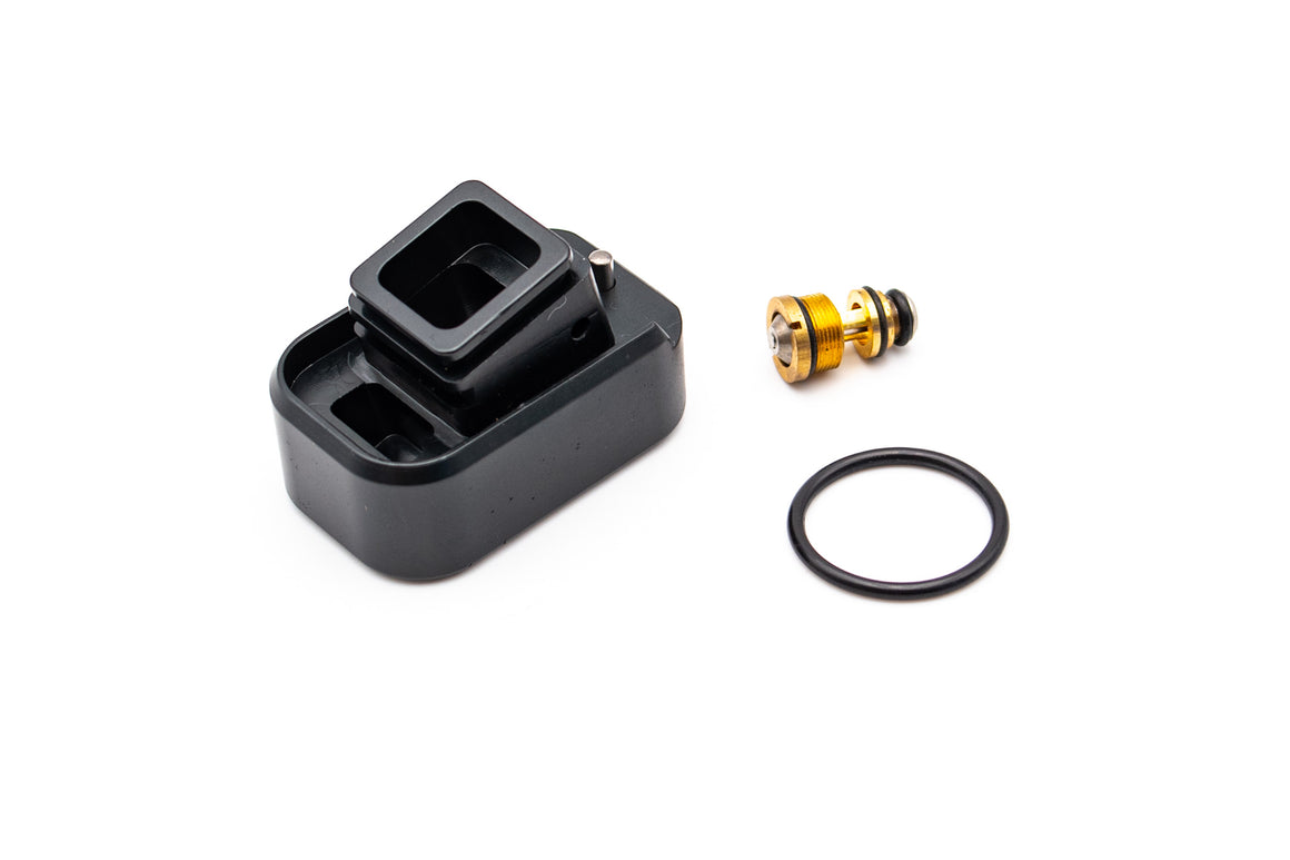 Ready Fighter T Style Mag Extension for Marui TM G19 GBBP Series ( Black )