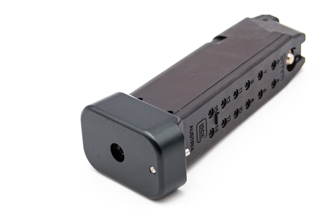 Ready Fighter T Style Mag Extension for Marui TM G19 GBBP Series ( Black )