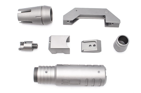 GBL CNC Aluminum GM MS RGM-79 Style Beam Spray Gun Kit for AAP01 GBB Pistol