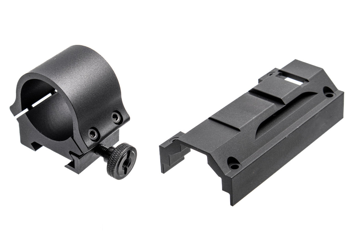 RGW AP Style Low Profile Scope Mount Set for MP5 GBB Airsoft ( UMAREX VFC MP5 GBB Gen1 & Gen2 , WE , MARUI TM Next Gen MP5 )