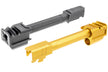 RGW A9 Style 2 Port Compensator Barrel Set For UMAREX / VFC Glock 17 G17 Gen 5 or Glock 45 Glcok 19X GBBP ( G34 G19X )-UMAREX / VFC G45 / G19X GBBP-Black