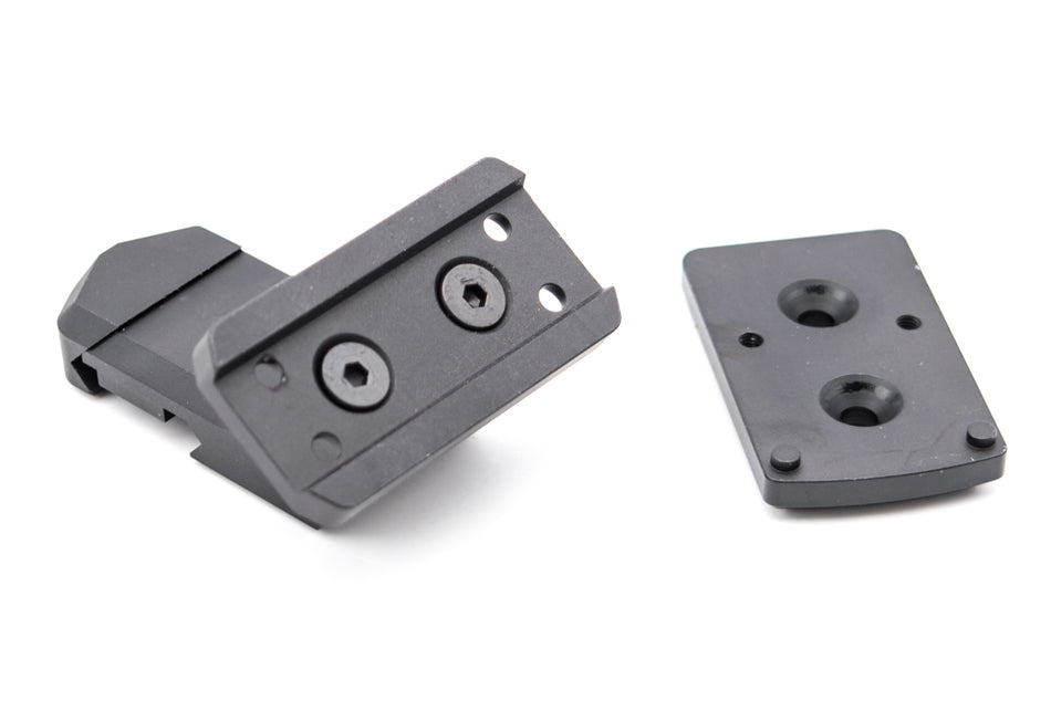 RGW T2 / RMR Red Dot Sight Oblique Angle Offsets Mount for 1913 20mm