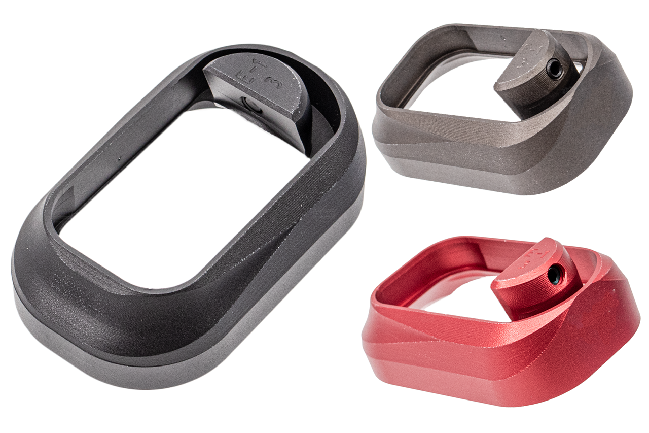 RGW TT Style Magwell for TM / WE G Model 17 Gen3 Series GBBP-Red