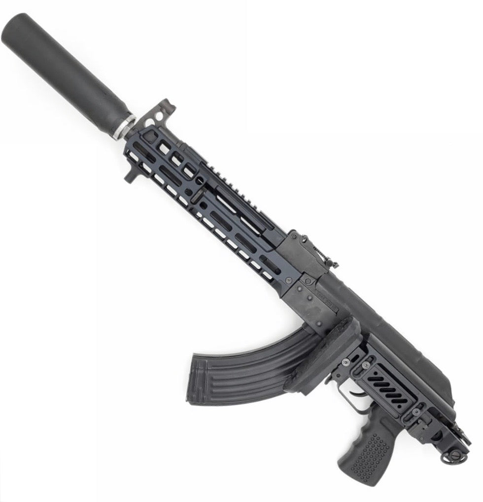 RGW RSR Style AK M-LOK 10 Inch Handguard Rail for GHK / LCT AK Series ( Black )