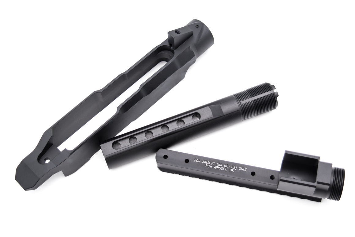 RGW CI Carbine Kit for KJ KC-02 GBBR ( Black )