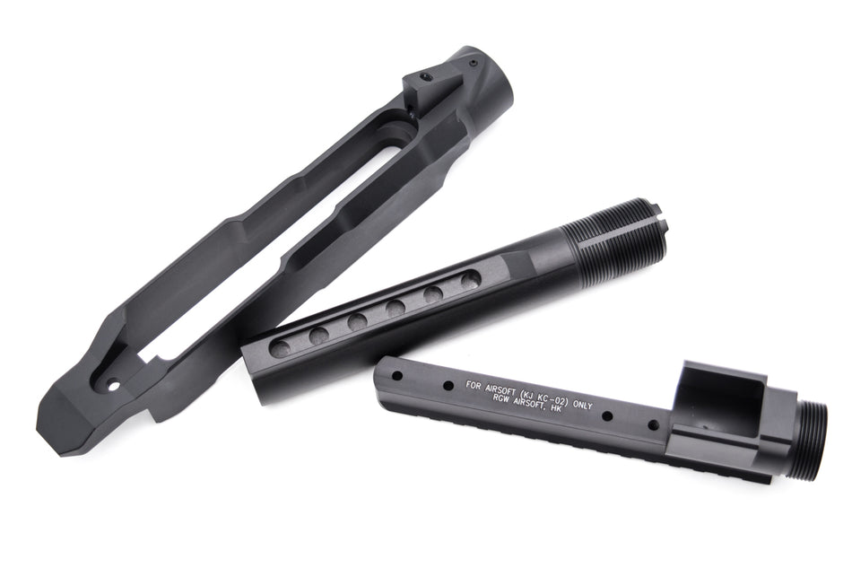 RGW CI Carbine Kit for KJ KC-02 GBBR ( Black )