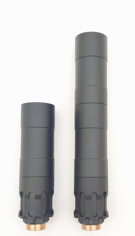 RGW OBS 9mm Style Dummy Barrel Extension with Tracer Ver. for UMAREX / VFC MP5 / 14mm CCW Thread Adapter ( Black )