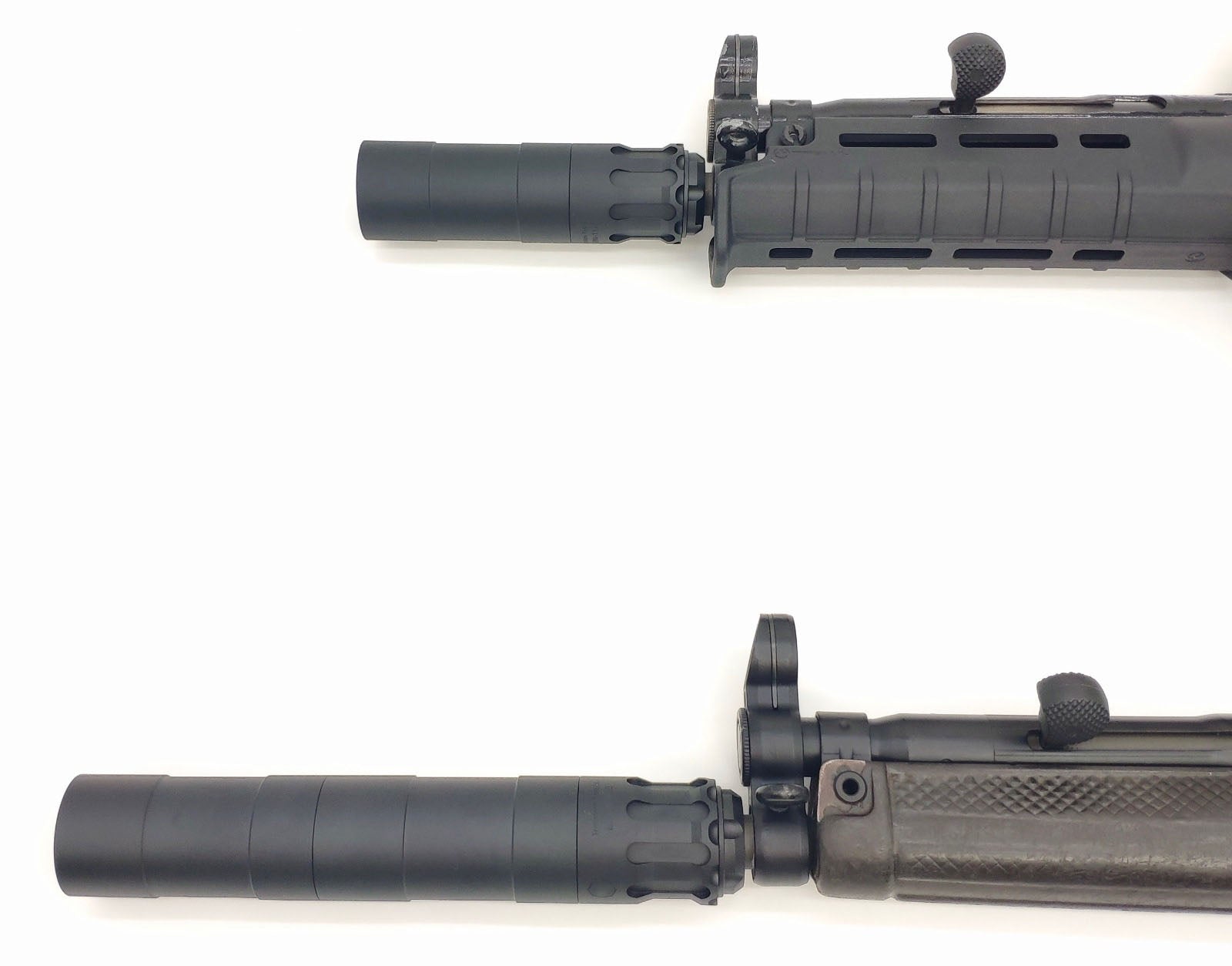 RGW OBS 9mm Style Dummy Barrel Extension with Tracer Ver. for UMAREX / VFC MP5 / 14mm CCW Thread Adapter ( Black )