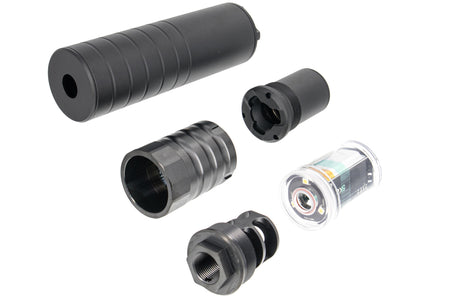 RGW Omega 9K Dummy Barrel Extension Full Set with Tracer ( MP5 Style ) ( Fit For Maruyama SCW-9 PRO-G SMG GBB )