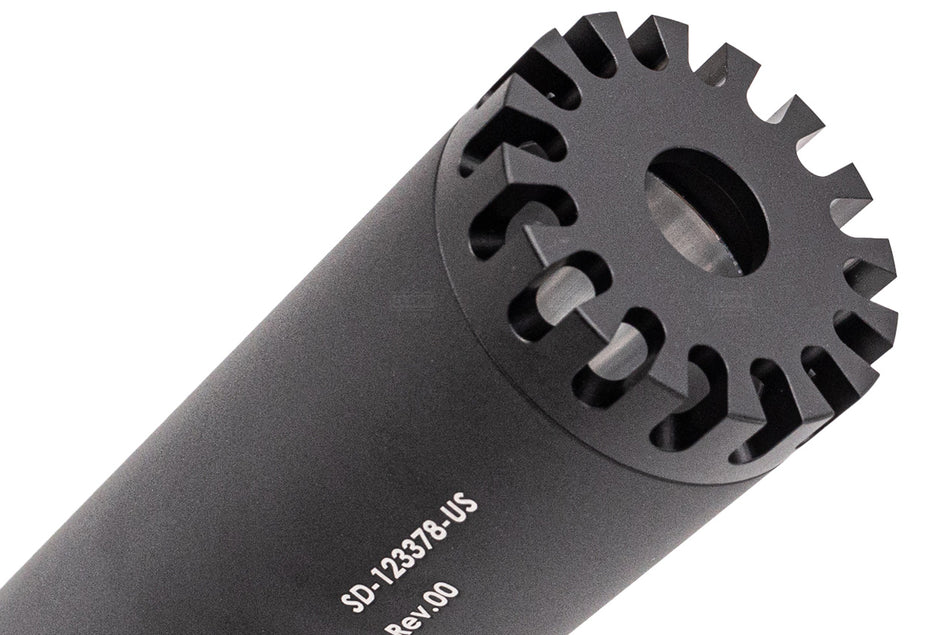 RGW RS Style Tri Lug Airsoft Barrel Extension For Umarex VFC MP5 GBB / Maruyama SCW 9 / SPC GBBP Series -Short