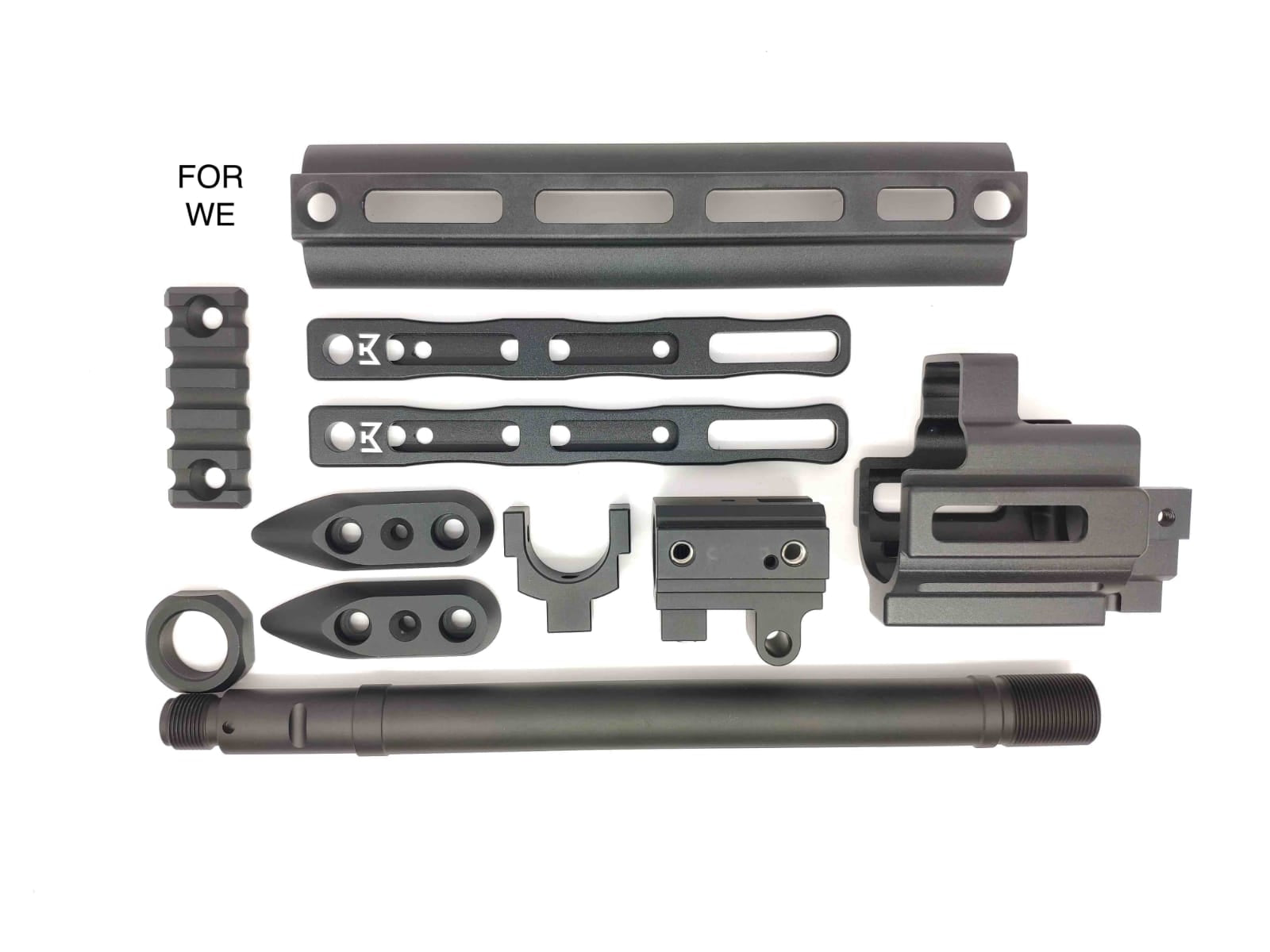 RGW M-LOK Rail Kit for Cybergun WE SCAR GBBR ( BK )