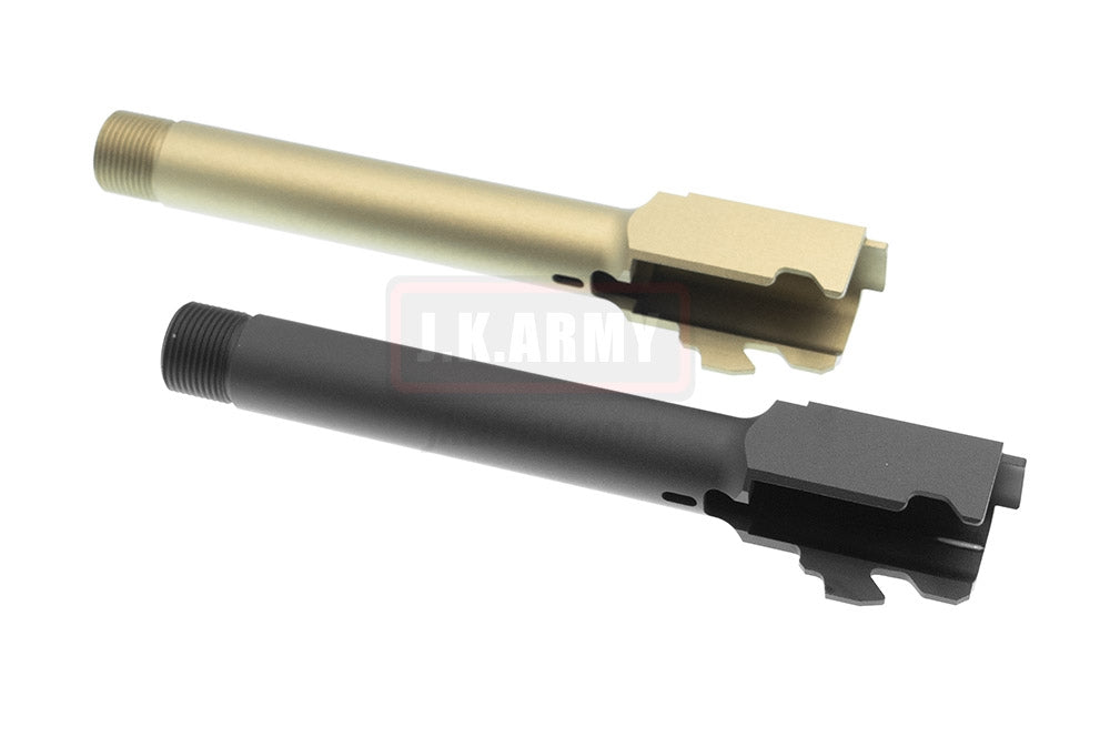 Pro-Arms Airsoft 14mm CCW Threaded Barrel for Umarex Glock 17 Gen 5 ( BK / FDE )-Dark Earth ( DE )