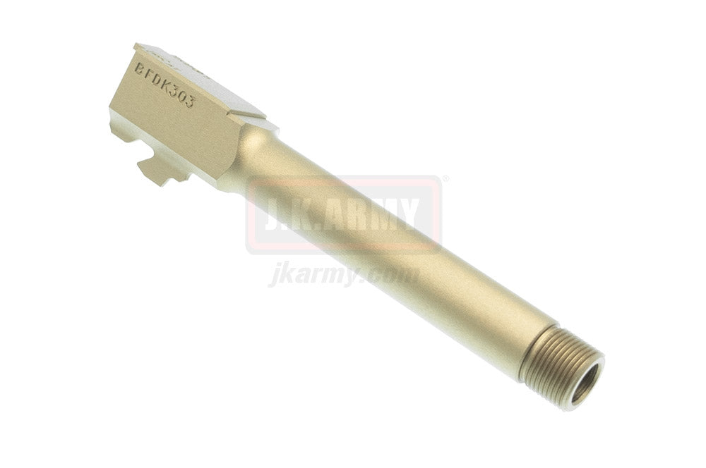 Pro-Arms Airsoft 14mm CCW Threaded Barrel for Umarex Glock 17 Gen 5 ( BK / FDE )-Dark Earth ( DE )