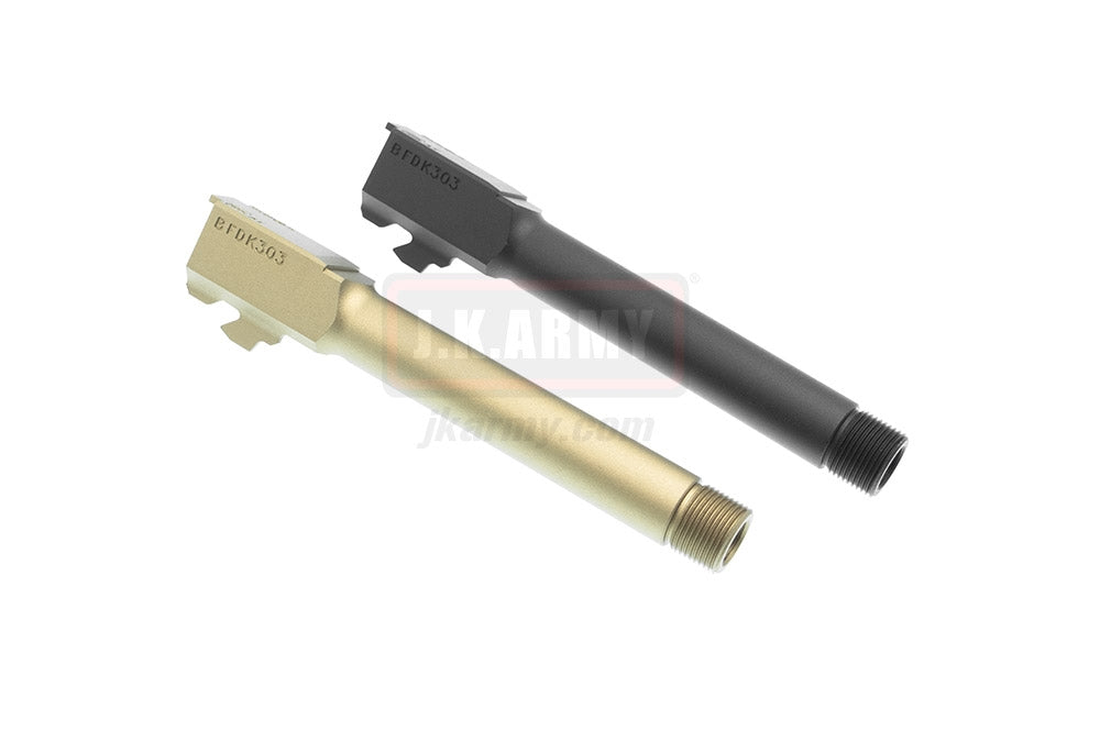 Pro-Arms Airsoft 14mm CCW Threaded Barrel for Umarex Glock 17 Gen 5 ( BK / FDE )-Dark Earth ( DE )