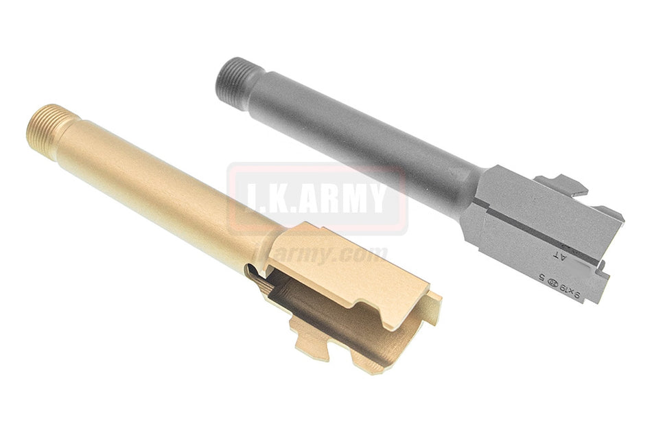 Pro-Arms Airsoft 14mm CCW Threaded Barrel for Umarex Glock 19X / Gen 4 ( FDE )