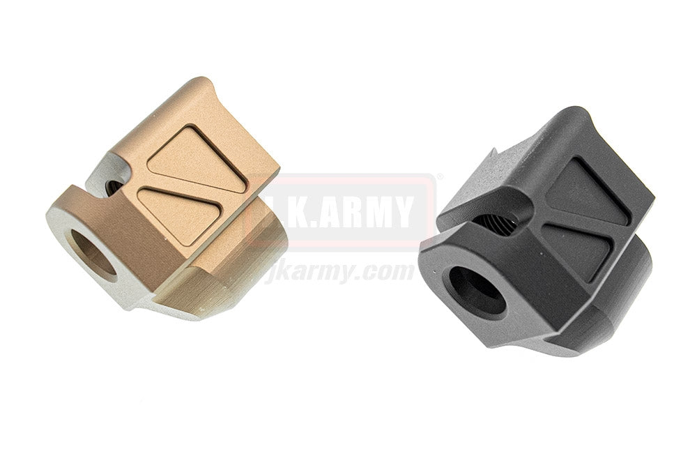 Pro-Arms Airsoft 14mm CCW Comp for Umarex Glock 19X / 19 Gen4 /Glock 17 Gen 5 ( FDE )