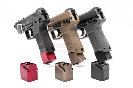 Pro-Arms Mag Extension for Umarex / VFC HK45 CT GBB Pistol-Red