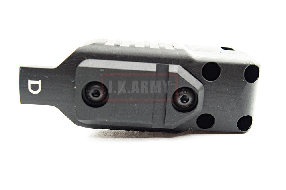 Pro-Arms Airsoft DHD Compensator Mount Type for TM / WE / Umarex / VFC G19 ( BK )