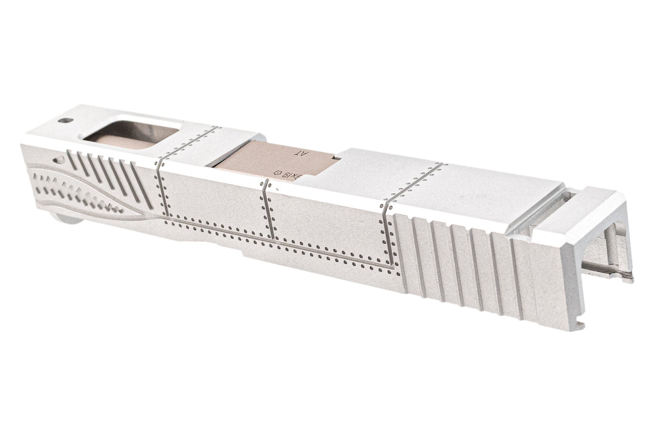 Pro-Arms Airsoft P40 Nighthawk Slide Set for UMAREX Glock 19 Gen3 / Elite Force / VFC G Model ( Silver )