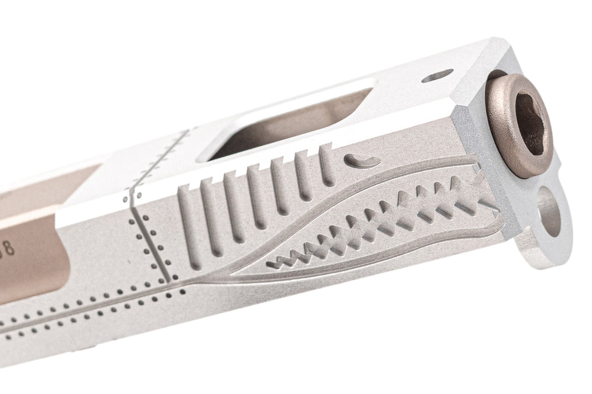 Pro-Arms Airsoft P40 Nighthawk Slide Set for UMAREX Glock 19 Gen3 / Elite Force / VFC G Model ( Silver )