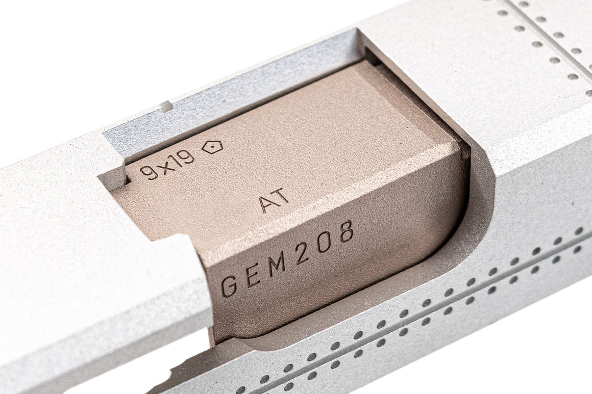 Pro-Arms Airsoft P40 Nighthawk Slide Set for UMAREX Glock 19 Gen3 / Elite Force / VFC G Model ( Silver )