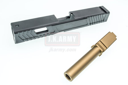 RH T Style 19 Slide set for TM Model 19 GBB ( Black )