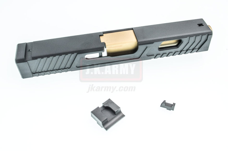 RH T Style 19 Slide set for TM Model 19 GBB ( Black )