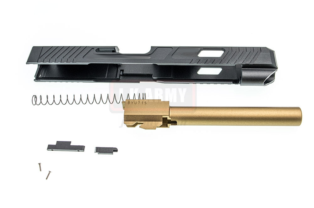 Pro-Arms Airsoft CM Style Slide set for TM Model 17 GBB ( Black )