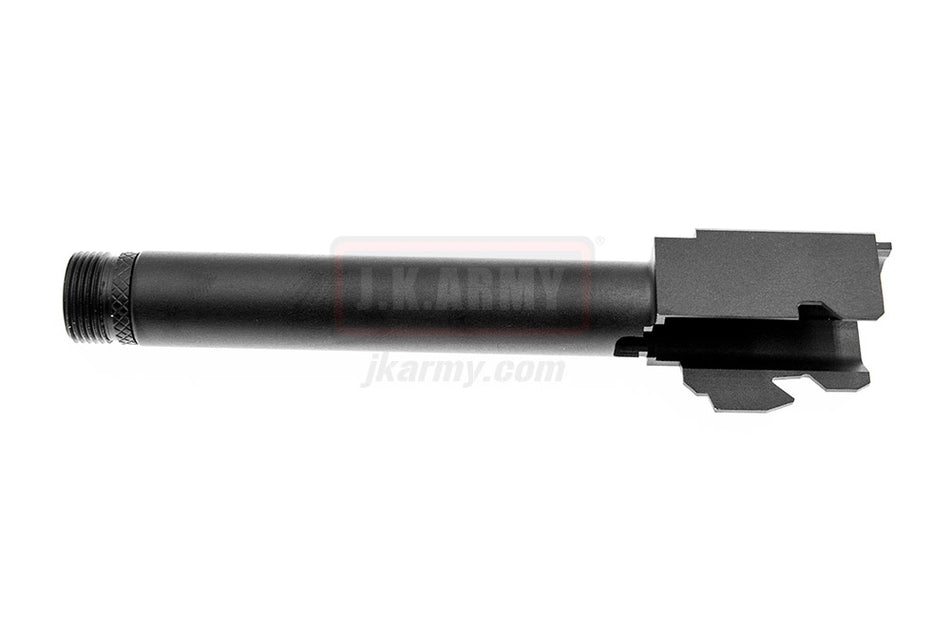 Pro-Arms Airsoft Aluminum 14mm CCW Threaded Outer Barrel for TM Model 17 Gen3 GBB Pistol ( BK )