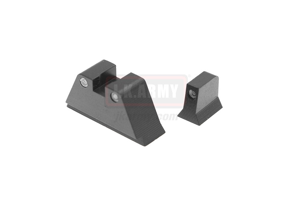 Pro-Arms Tritium CNC Steel Suppressor Sight Set for Umarex / VFC Glock 17 Gen3 Gen4 , 19 Gen3 Series GBB Pistol