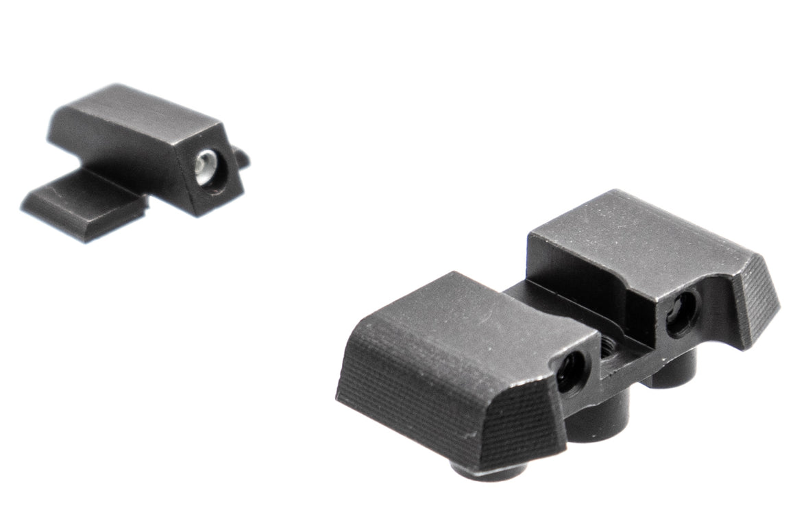 Pro-Arms Tritium CNC Steel Sight Set for For VFC/KA SIG M17 ( SIG AIR P320 M17 6mm Gas Version GBB Pistol )