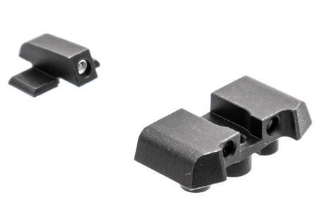 Pro-Arms Tritium CNC Steel Sight Set for For VFC/KA SIG M17 ( SIG AIR P320 M17 6mm Gas Version GBB Pistol )