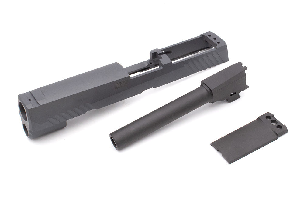 Pro-Arms CNC Steel P320 M17 Slide Kit for SIG / VFC M17 GBB series ( Grey Black ) ( Cerakote Limited Edition )