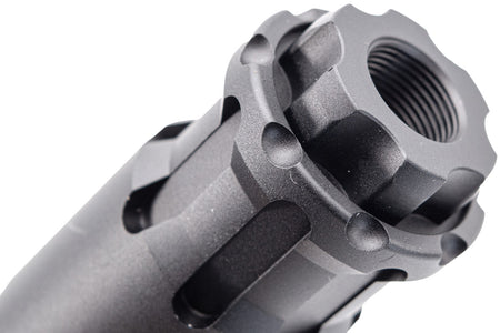 Pro-Arms RUG Style Dummy Barrel Extension for Airsoft 14mm CCW ( 156 / 198mm ) ( Black ) -198mm