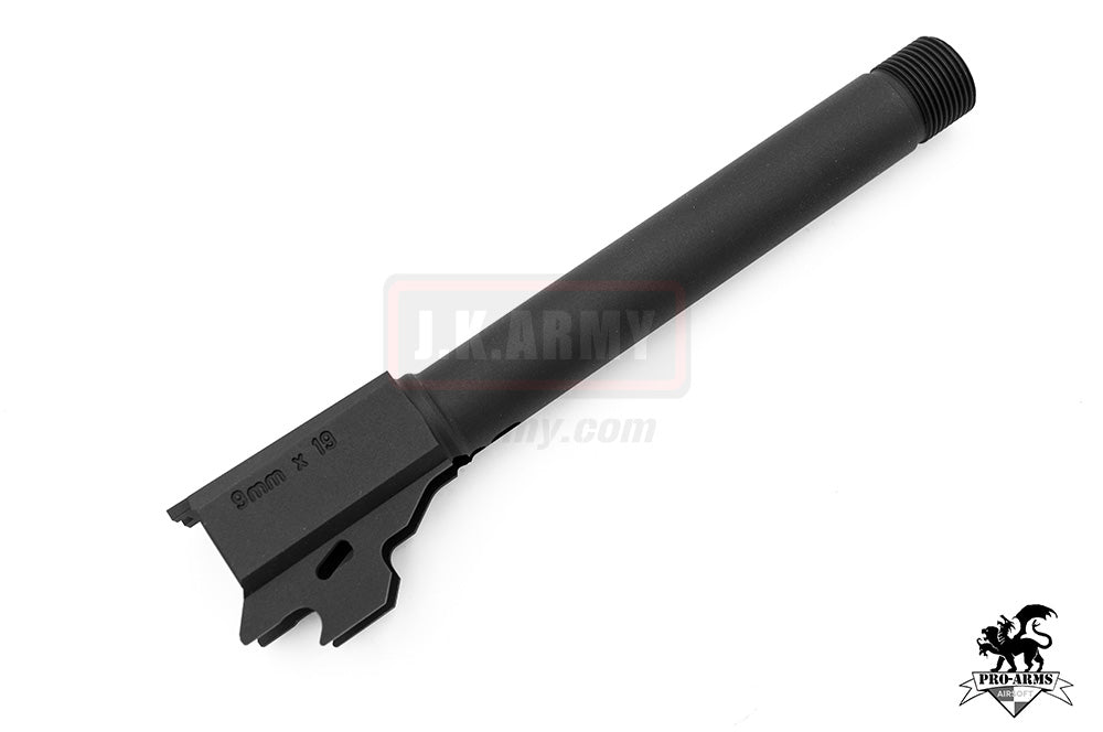 Pro-Arms 14mm CCW Threaded Barrel for For VFC/KA SIG M17 ( SIG AIR P320 M17 6mm GBB Pistol ) ( Black )