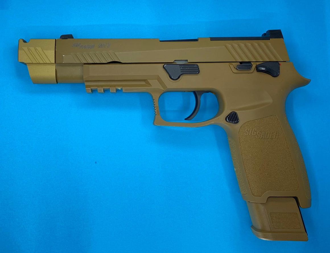 Pro-Arms 14mm CCW Dummy Compensator For SIG / VFC M17 / M18 ( SIG AIR P320 6mm GBB Pistol ) ( Black / Tin )-Tan