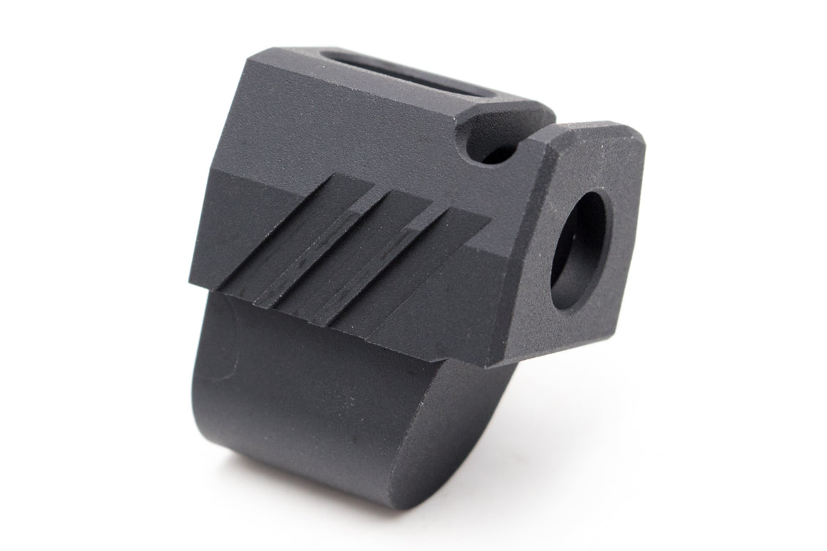 Pro-Arms 14mm CCW Dummy Compensator For SIG / VFC M17 / M18 ( SIG AIR P320 6mm GBB Pistol ) ( Black / Tin )-Tan