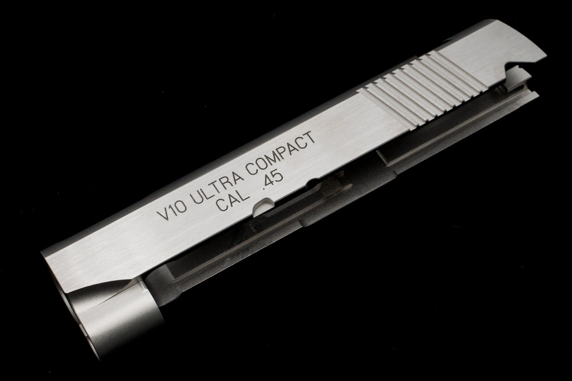 Pro-Arms SPR Style Stainless Steel Kit for Marui TM V10 GBBP Series ( Silver Limited Edition )