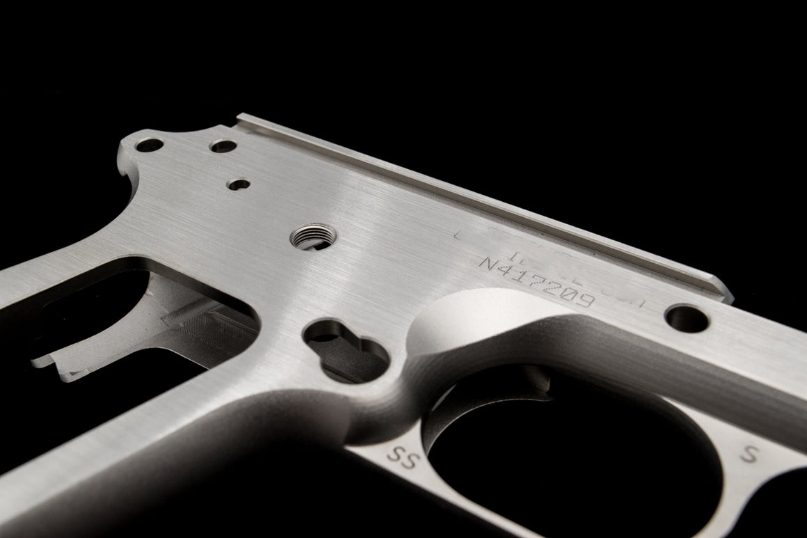 Pro-Arms SPR Style Stainless Steel Kit for Marui TM V10 GBBP Series ( Silver Limited Edition )