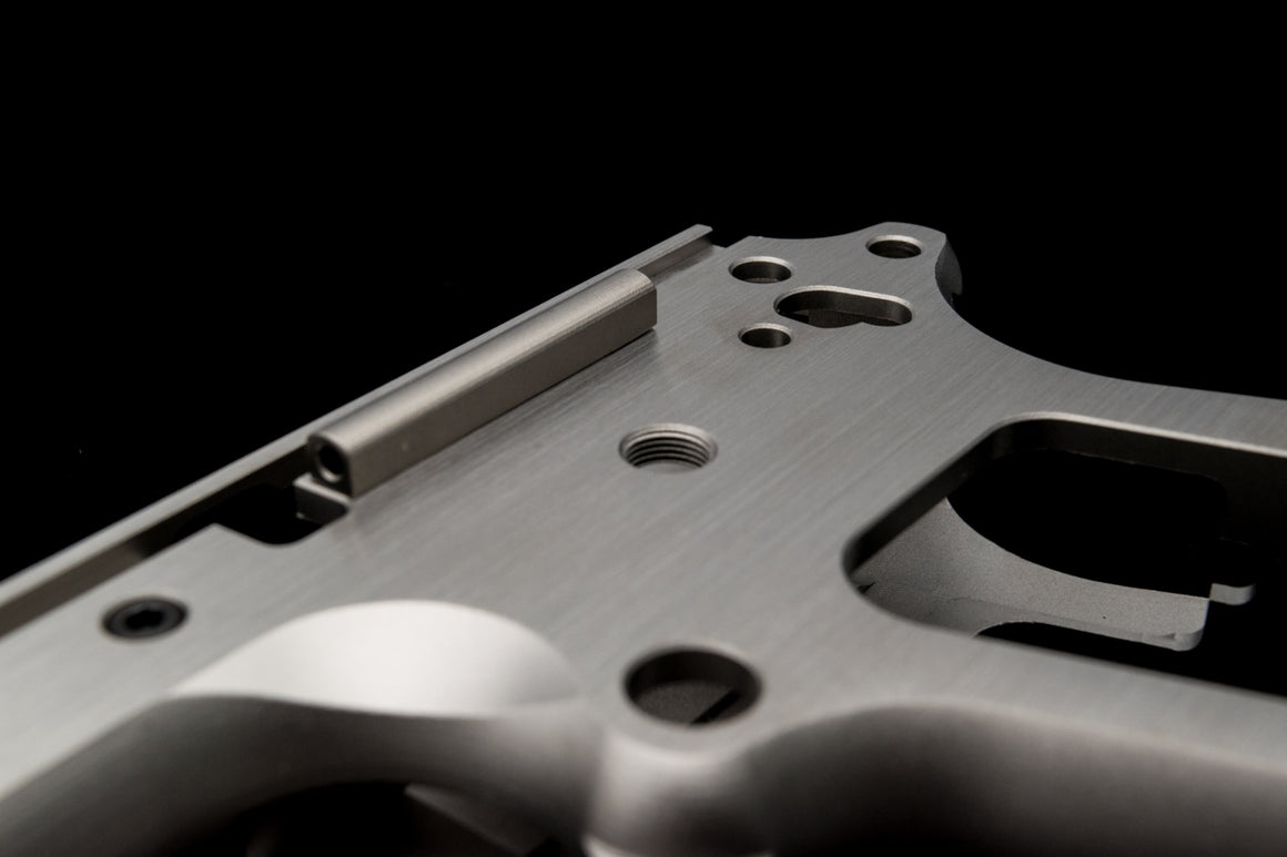 Pro-Arms SPR Style Stainless Steel Kit for Marui TM V10 GBBP Series ( Silver Limited Edition )