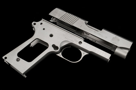 Pro-Arms SPR Style Stainless Steel Kit for Marui TM V10 GBBP Series ( Silver Limited Edition )