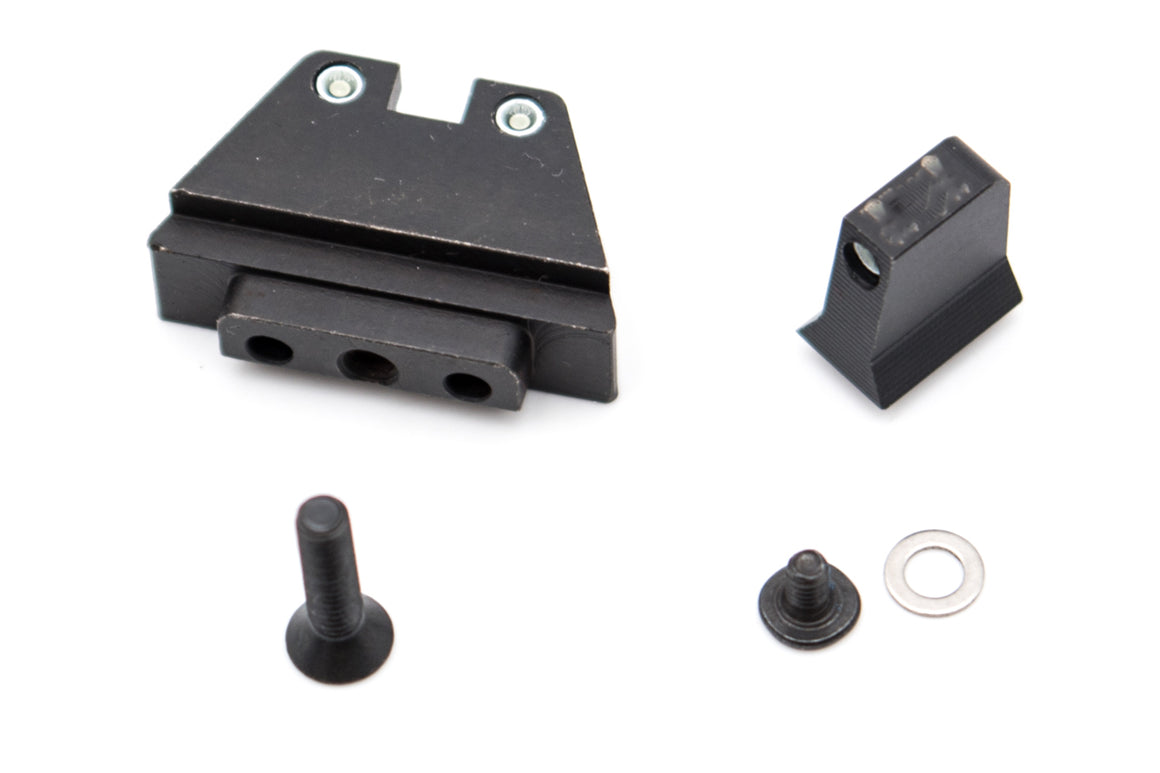 Pro-Arms Tritium CNC Steel Suppressor Sight Set for Marui TM G Series ( G Model )