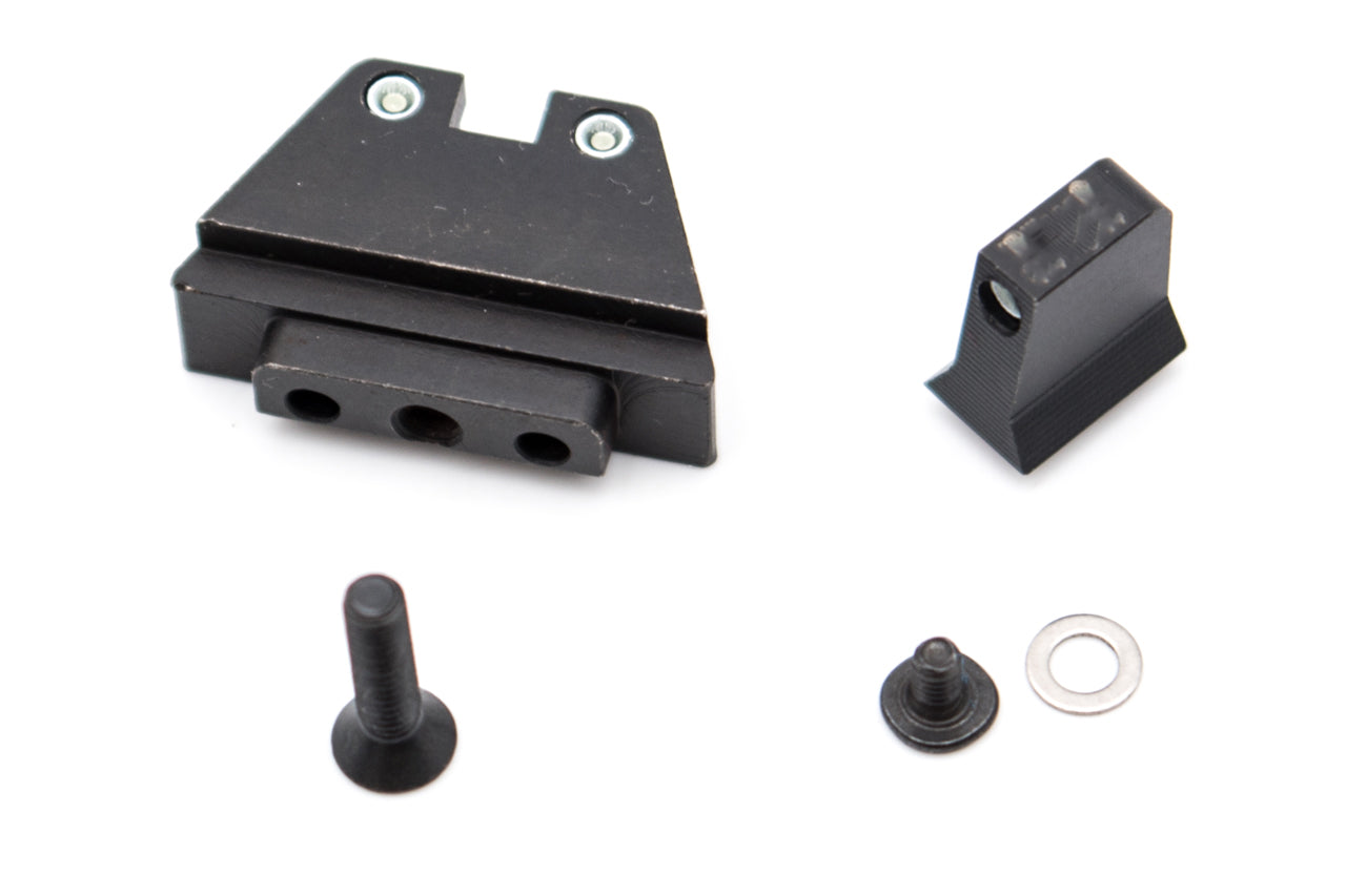 Pro-Arms Tritium CNC Steel Suppressor Sight Set for Marui TM G Series ( G Model )