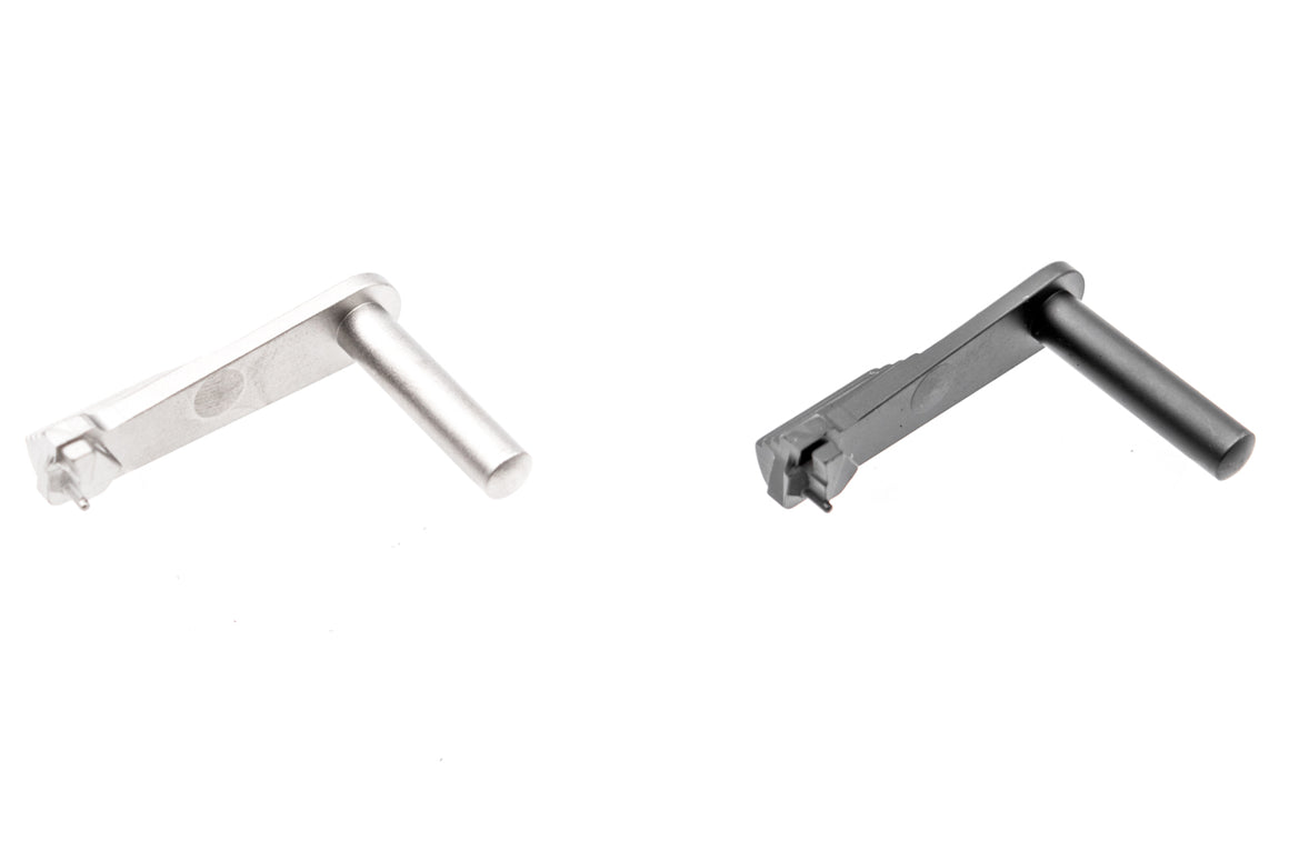 Pro-Arms CNC Stainless Steel Parts for Marui TM V10 GBBP Series ( Safety / Hammer / Grip Safety / Slide Catch / Spring Housing / Mag Release )-Mag Release-Black