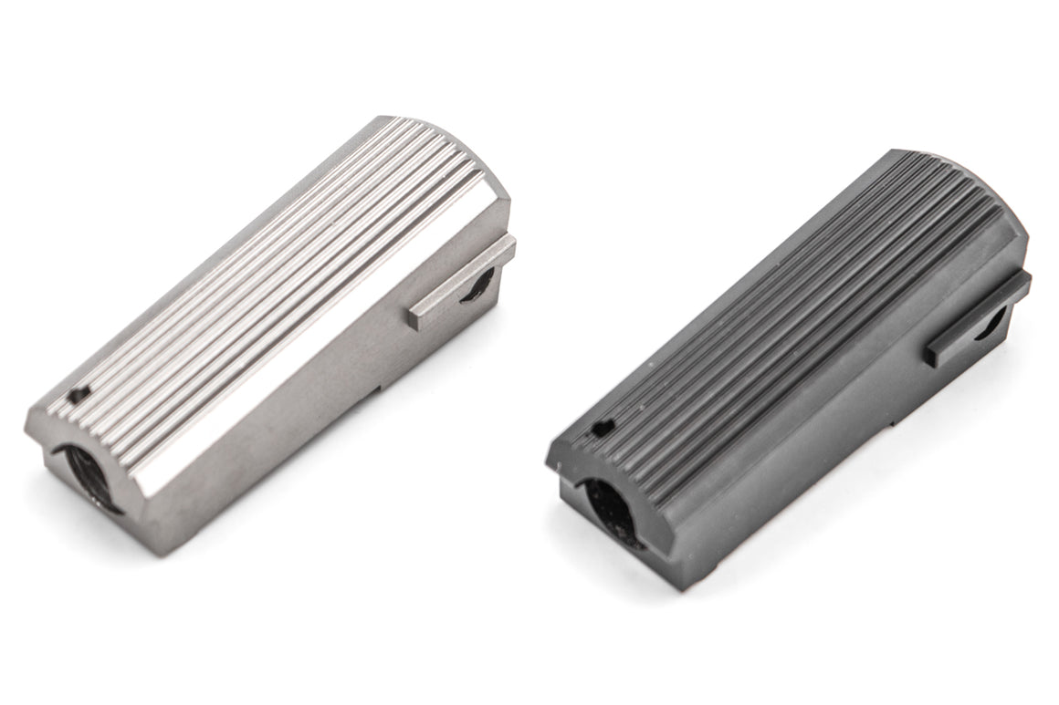 Pro-Arms CNC Stainless Steel Parts for Marui TM V10 GBBP Series ( Safety / Hammer / Grip Safety / Slide Catch / Spring Housing / Mag Release )-Mag Release-Black